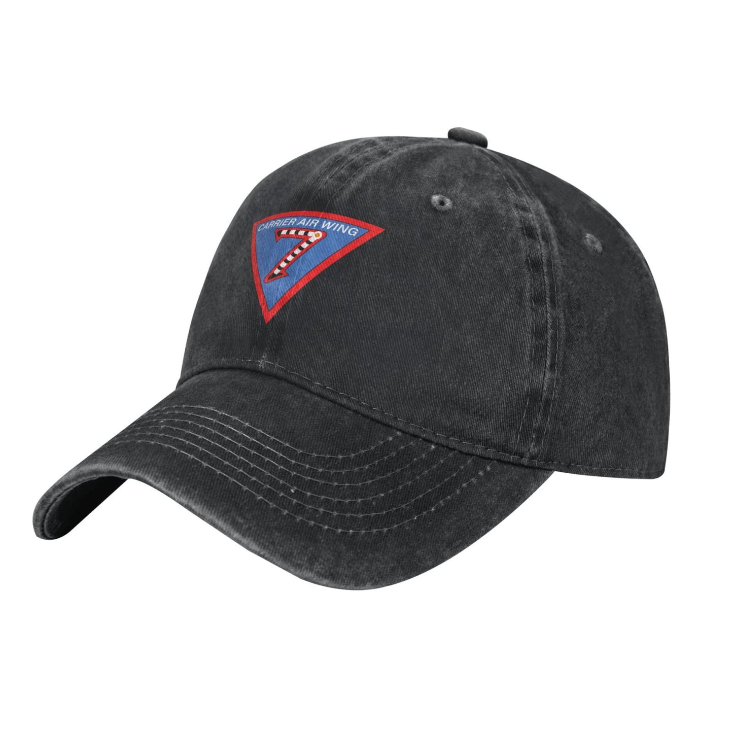 Carrier Air Wing Seven Printed unisex baseball cap adjustable cap outdoor sun hats trucker hat