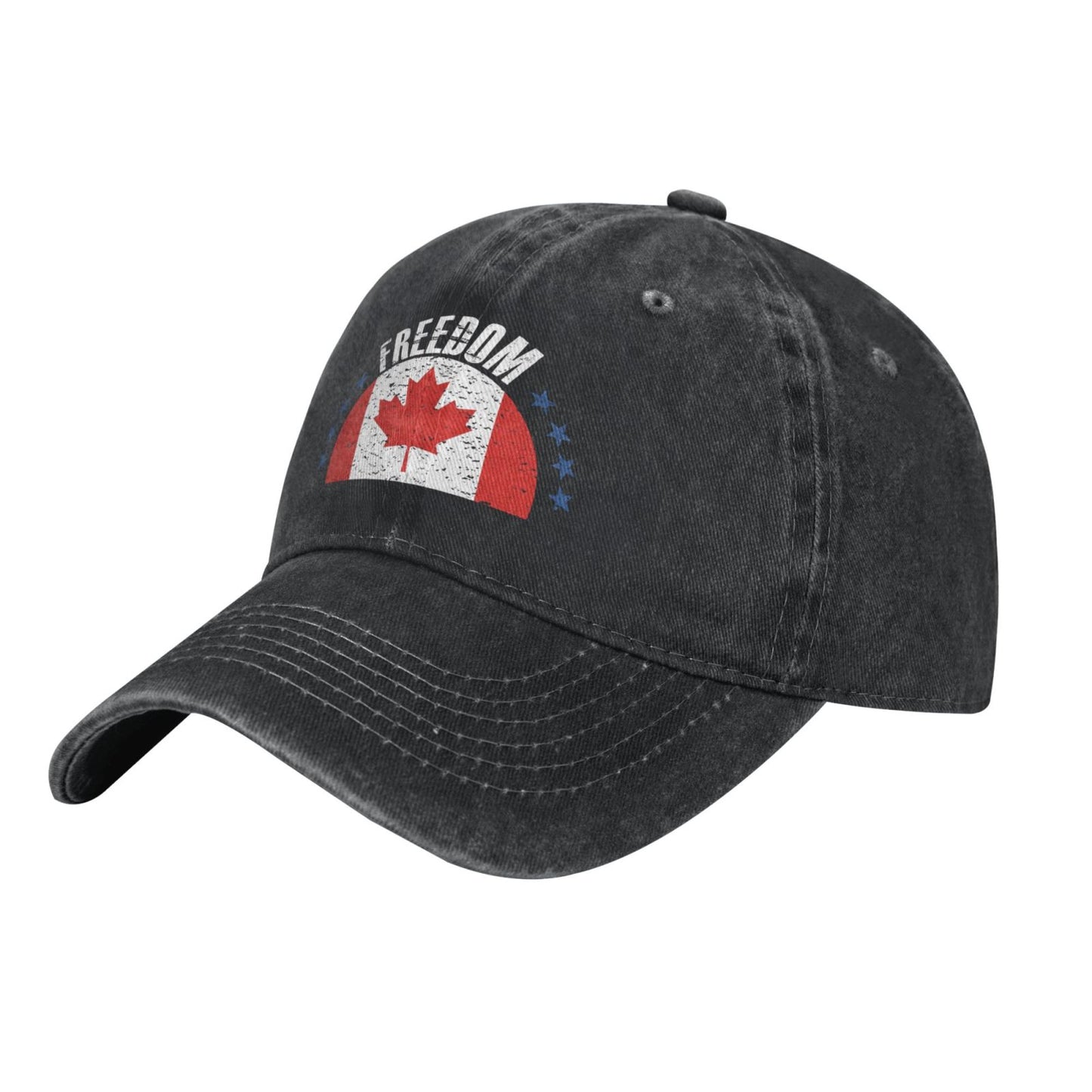 Canada Flag And Freedom Printed unisex baseball cap adjustable cap outdoor sun hats trucker hat