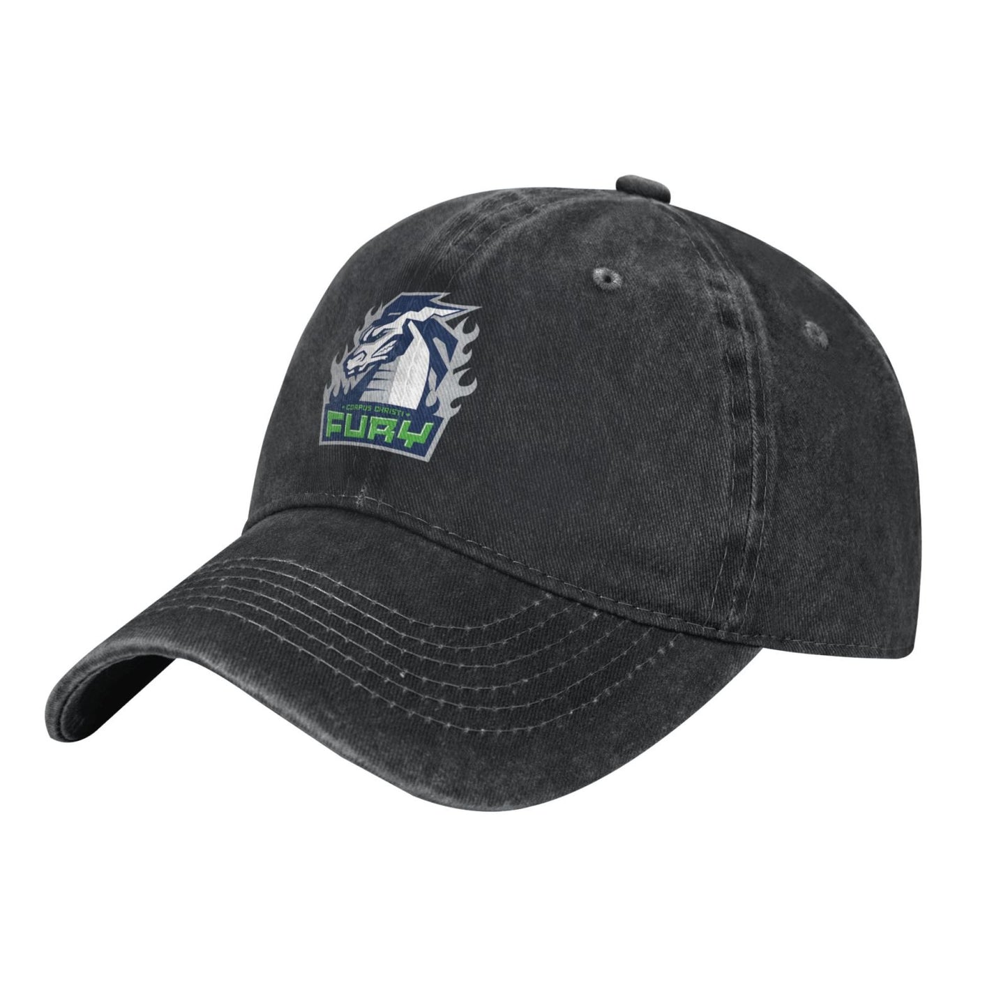 Corpus Christi Fury Logo Printed unisex baseball cap adjustable cap outdoor sun hats trucker hat