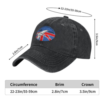 WE TANKGOOD CARE OF YOU 50 SQN Printed unisex baseball cap adjustable cap outdoor trucker hat veterans Gifts