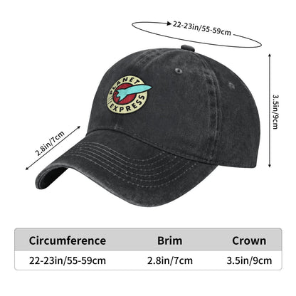 Planet Express Printed unisex baseball cap adjustable cap outdoor sunshade trucker hat