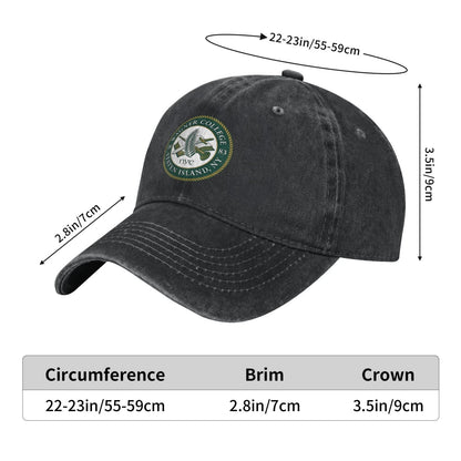 Wagner College Logo Printed unisex baseball cap outdoor hats adjustable cap trucker gift hat