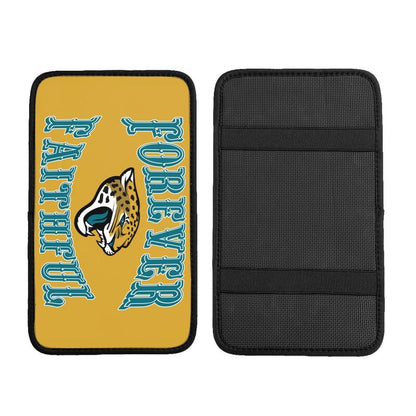 Jacksonville Jaguars Print car armrest box cover armrest protective cover