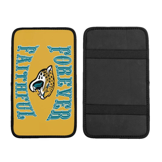 Jacksonville Jaguars Print car armrest box cover armrest protective cover