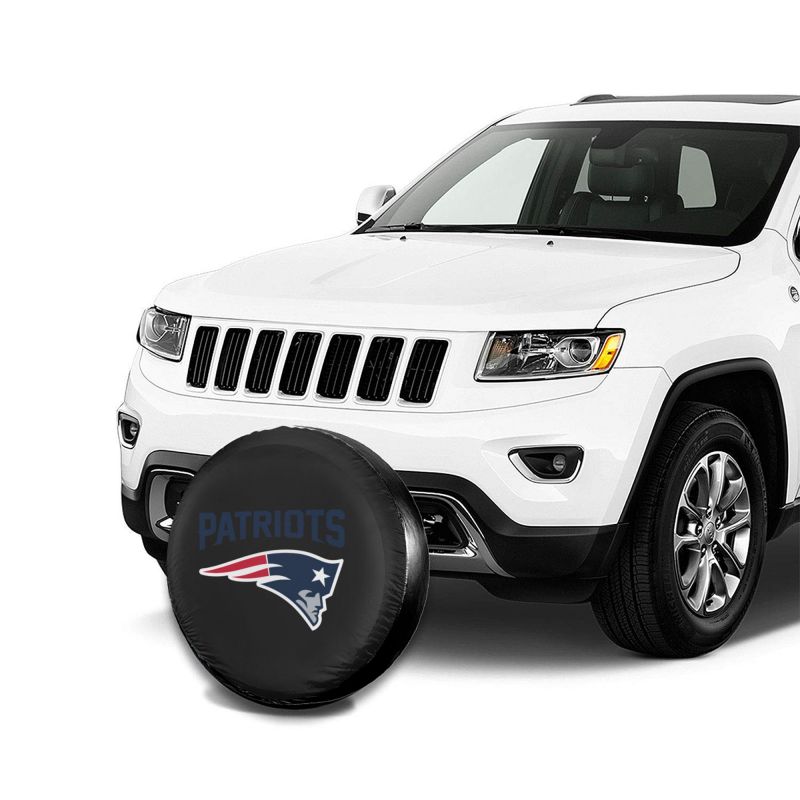 New England Patriots 3 Car tire protective cover waterproof and dustproof tire cover