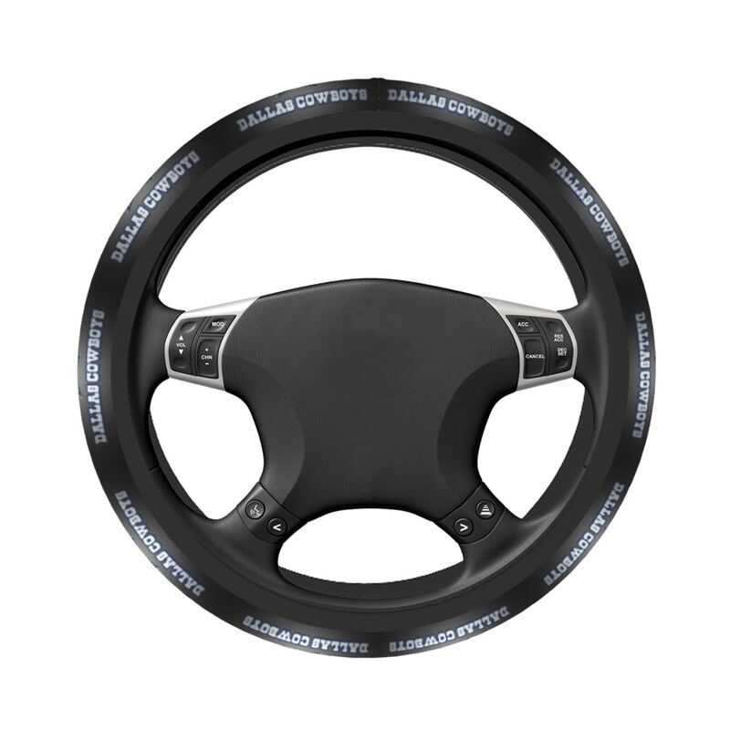 Dallas Cowboys Printed breathable elastic steering wheel cover anti slip cover