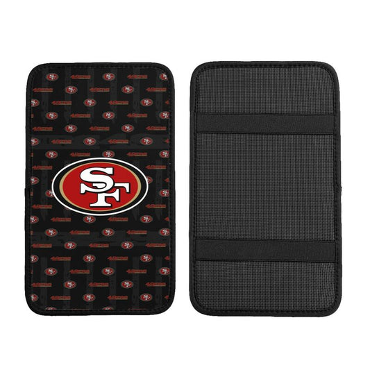San Francisco 49ers printed Car handrail cushion Personalized car armrest cover
