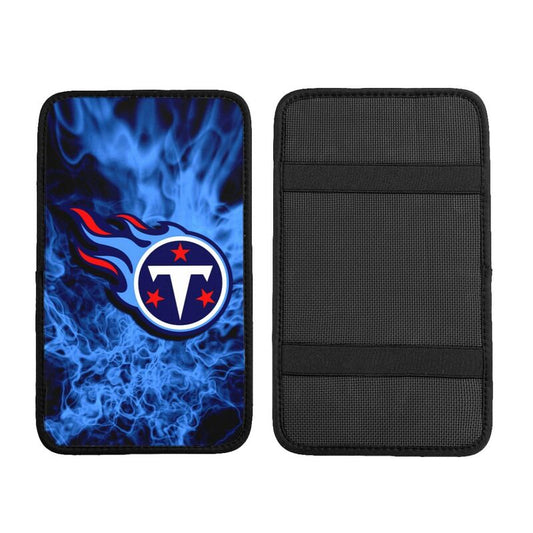 Tennessee Titans Printed car center armrest box pad anti slip pad