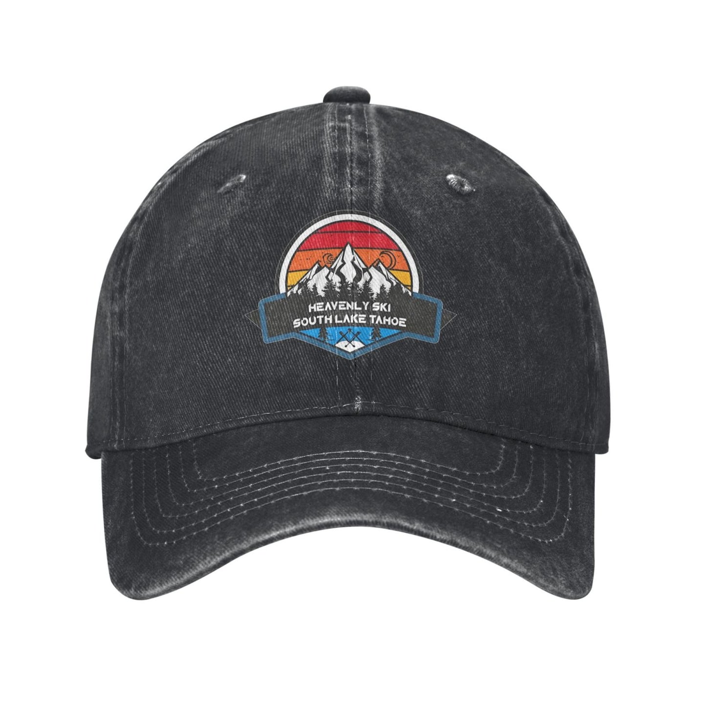 Heavenly Ski South Lake Tahoe Printed unisex baseball cap adjustable cap outdoor sun hats trucker hat