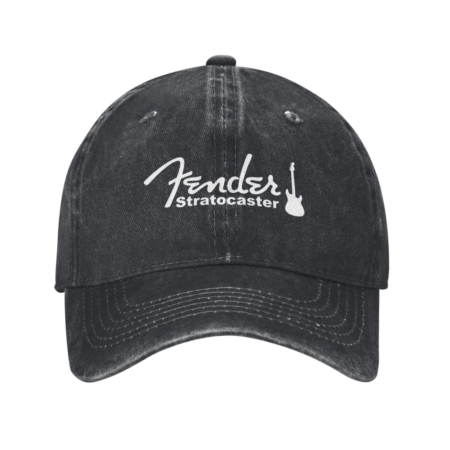 Fender Stratocaster Guitar Printed unisex baseball cap adjustable cap outdoor sun hats trucker hat