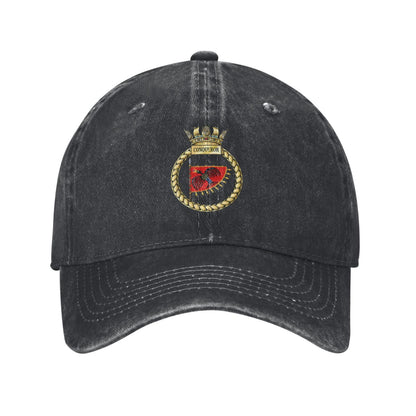 HMS Conqueror British Navy Printed unisex baseball cap adjustable cap outdoor trucker hat veterans Gifts