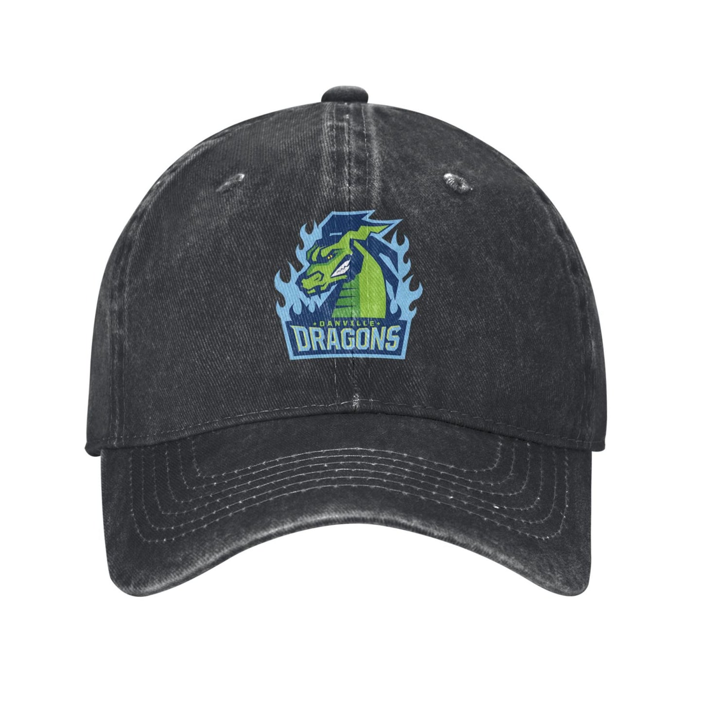 Danville Dragons Logo Printed unisex baseball cap adjustable cap outdoor sun hats trucker hat