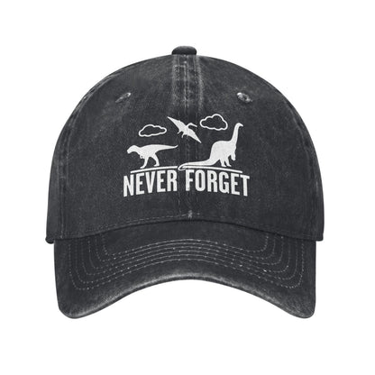 Never Forget Printed unisex baseball cap outdoor hats adjustable cap trucker gift hat