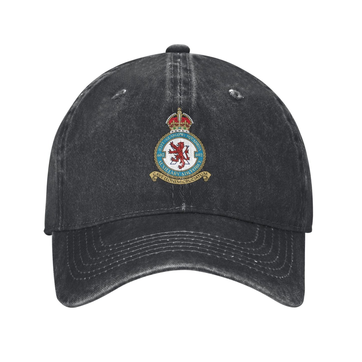 602 City Of Glasgow Squadron Printed unisex baseball cap adjustable cap outdoor trucker hat veterans Gifts