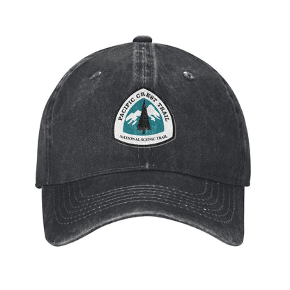 Pacific Crest Trail National Scenic Printed unisex baseball cap adjustable cap outdoor sun hats trucker hat