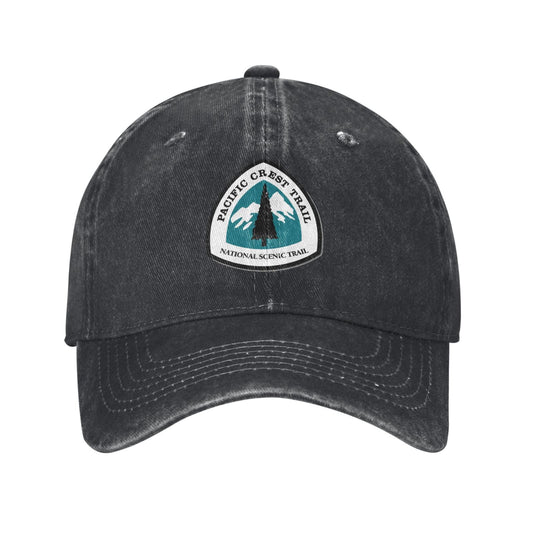Pacific Crest Trail National Scenic Printed unisex baseball cap adjustable cap outdoor sun hats trucker hat