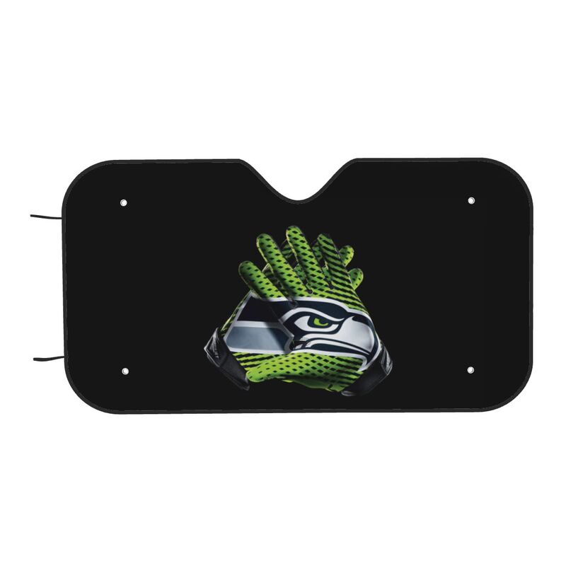 Seattle Seahawks Printing Car windshield sunshades is suitable front windshield sunshades