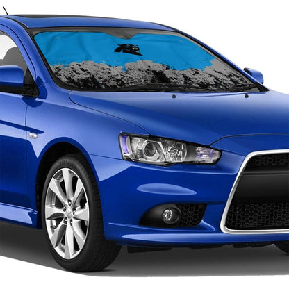 Carolina Panthers Print car front windshield sunshade car windshield sunshade (multi size)
