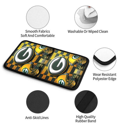 Green Bay Packers1 Protective pad for armrest box of printing vehicle