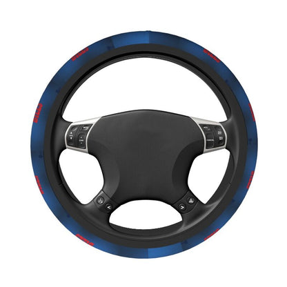 Buffalo Bills 2 Printed breathable anti slip cover elastic steering wheel cover