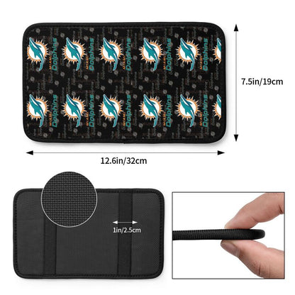 Miami Dolphins Protective pad for armrest box of printing vehicle