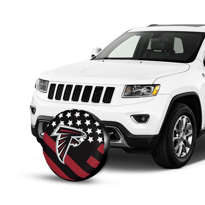 Atlanta Falcons 4 Tyre protective cover car dustproof sunscreen tyre protective cover