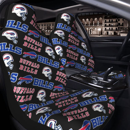 Buffalo Bills 2 Printed seat dust protection cover car seat protective cover