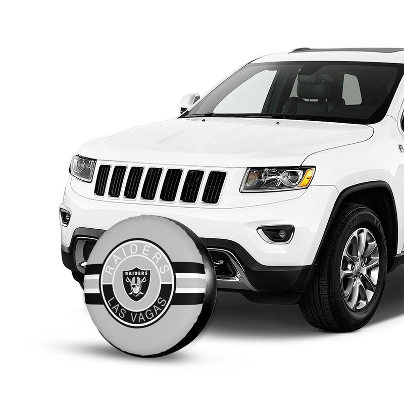 Las Vegas Raiders Print tire protection cover car sun protection tire protection cover