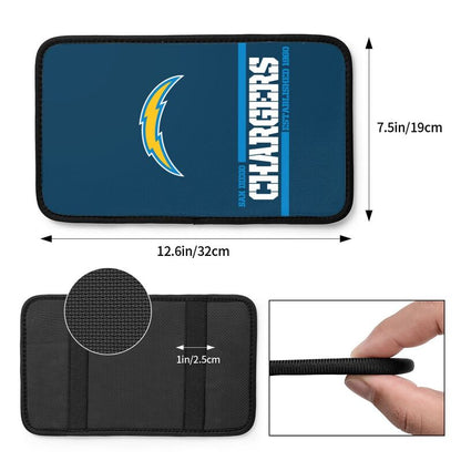 San Diego Chargers Printed car armrest box pad Protective pad