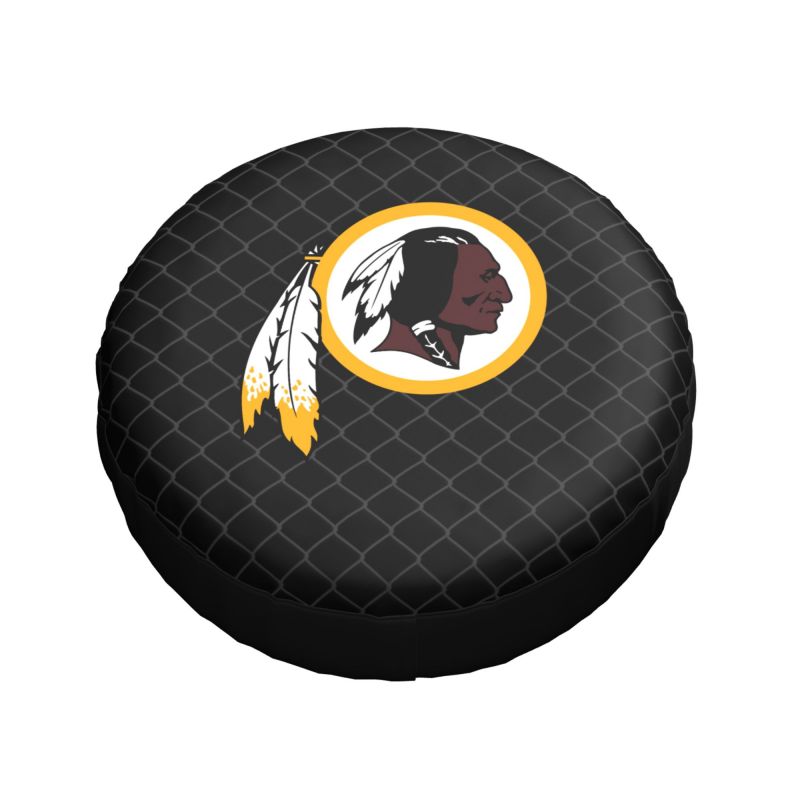 Washington Redskins Grid background car tire waterproof dustproof protective cover
