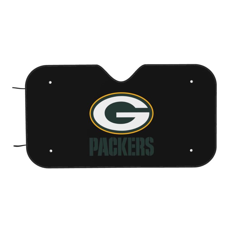 Green Bay Packers Printed car windshield sunshade (multi size)  front windshield sunshade