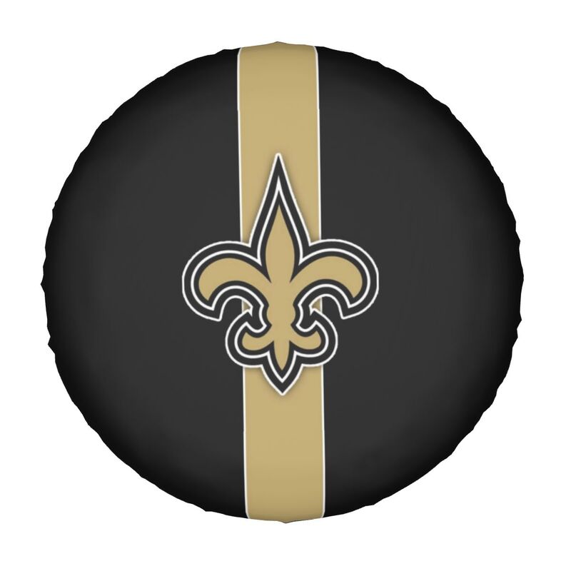 New Orleans Saints 3 Print tire protection covers car sunscreen tire protection covers