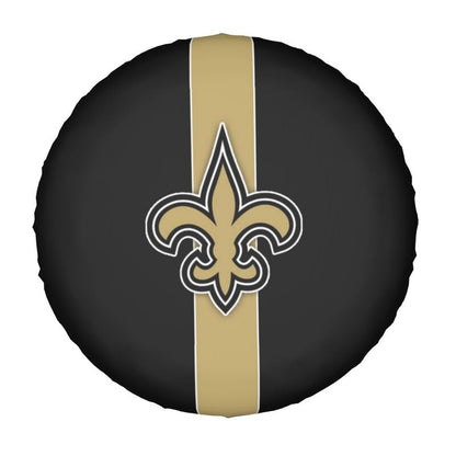 New Orleans Saints 3 Print tire protection covers car sunscreen tire protection covers