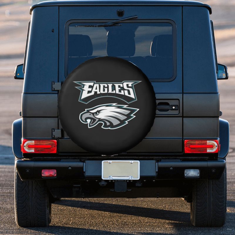 Philadelphia Eagles Car tire protective cover waterproof and dustproof tire cover