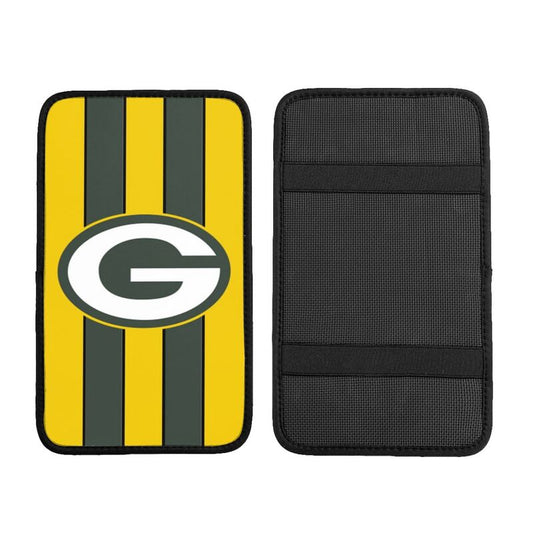 Green Bay Packers3 Printed car armrest box pad anti-abrasion pad