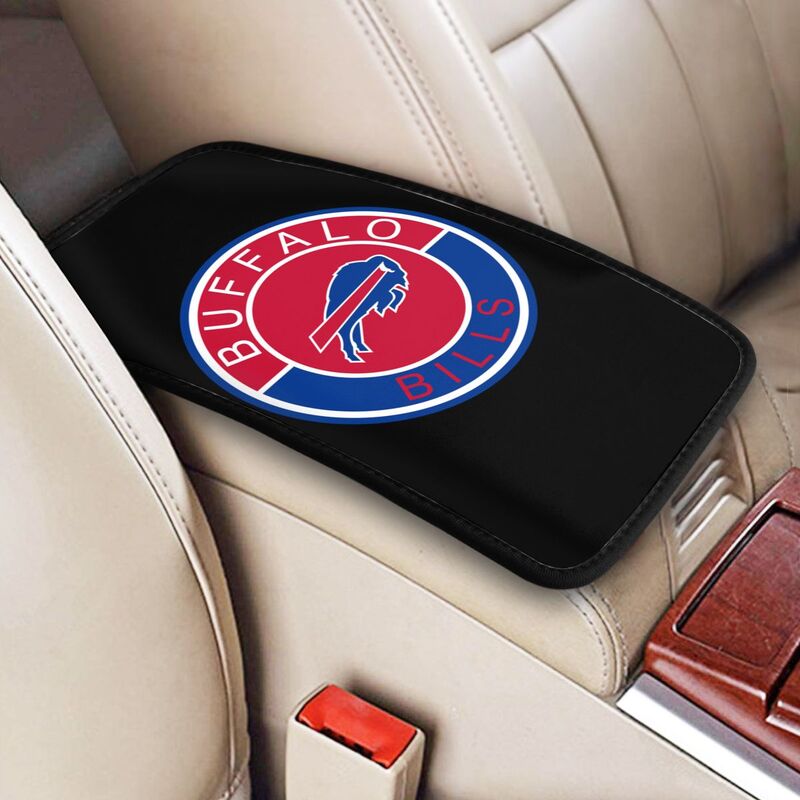 Buffalo Bills print car armrest protective cover Car center console armrest pad