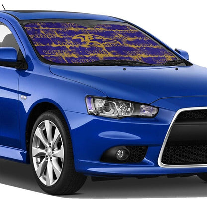 Baltimore Ravens Printed front windshield sunshade car windshield sunshade (multi size)
