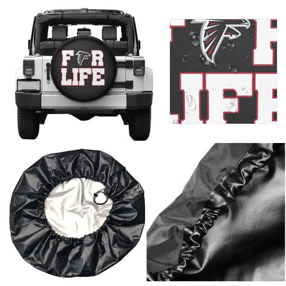 Atlanta Falcons Printing tire protection cover car spare tire dust protection cover