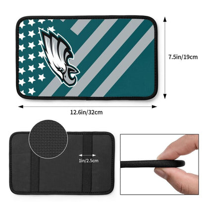 Car armrest box pad Philadelphia Eagles Printed central armrest box elbow pad
