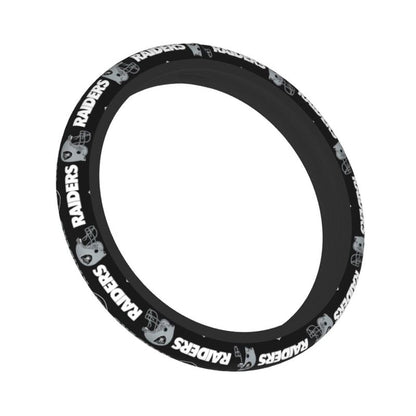 Las Vegas Raiders 1 Printed car protective cover elastic steering wheel cover