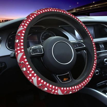 Tampa Bay Buccaneers 2 Printed breathable elastic steering wheel protective cover