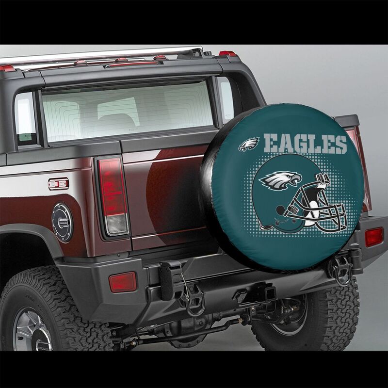 Philadelphia Eagles Printed tire protection cover car sun protection tire protection cover