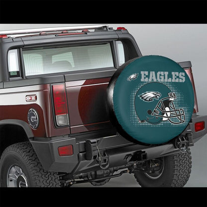 Philadelphia Eagles Printed tire protection cover car sun protection tire protection cover