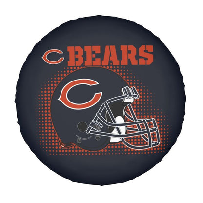 Chicago Bears Printed tire protection cover car sun protection tire protection cover