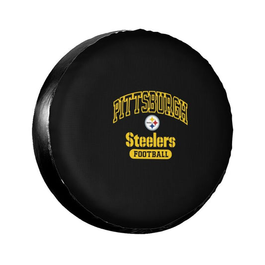Pittsburgh Steelers 2 Printing tire protection cover car sun protection tire protection covers