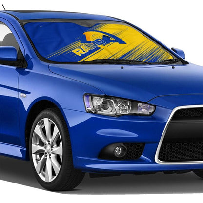 Los Angeles Rams Print car windshield sunshade panel car windshield sunshade cover multiple sizes