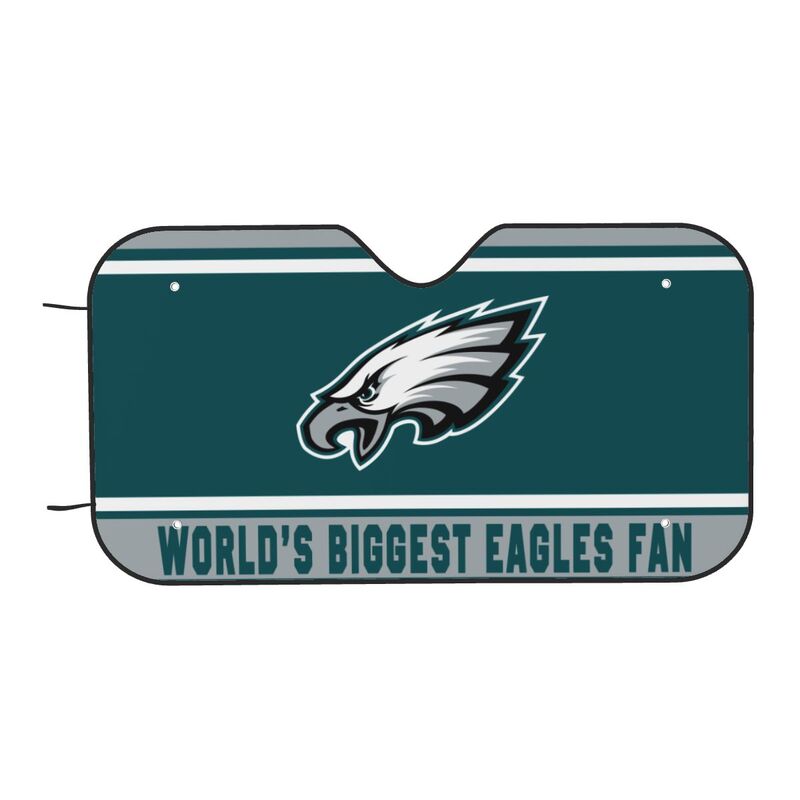 Philadelphia Eagles Printing is suitable for car front windshield sunshades Car windshield sunshades