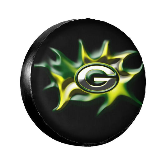 Green Bay Packers 3 Printing tire protection cover car sun protection tire protection covers