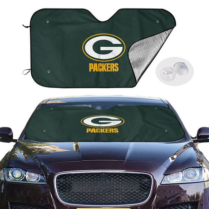Green Bay Packers 2 Printing suitable for front Car windshield sunshades Car windshield sunshades