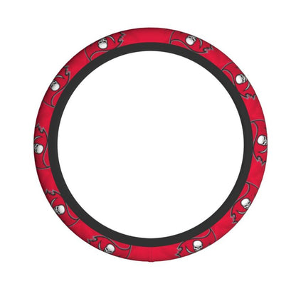 Tampa Bay Buccaneers 1 Printed breathable anti slip cover elastic steering wheel cover